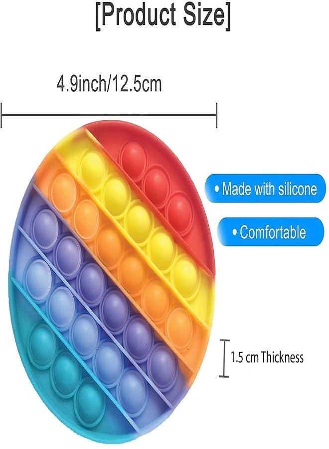 Nawani Push Pop Bubble Fidget Sensory Toy,Autism Special Needs Silicone Stress Relief Toy,Great Fidget Toy - Image 2